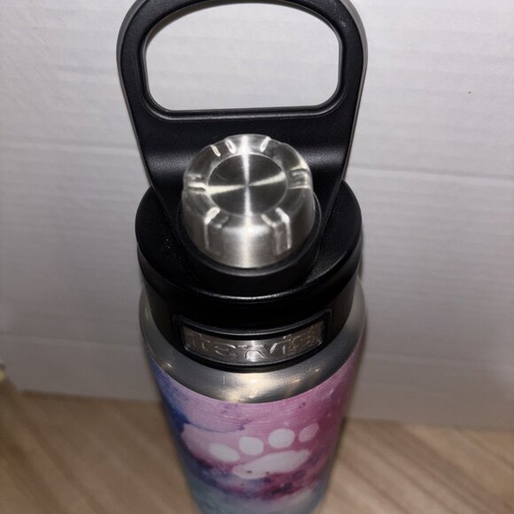 New Tervis Paw Prints Triple Wall Insulated Tumbler Bottle, 24oz Stainless Steel - Picture 4 of 10